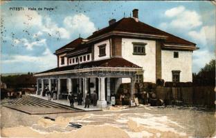 1928 Pitesti, Hala de Peste / fish market (tear)