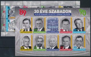 2020 30 éve szabadon I. - Rendszerváltoztatók blokk + Az első szabadon választott kormány emlékére b...
