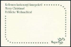 1998 Karácsony (I.) ajándék bélyeg eredeti tokban (22.000)