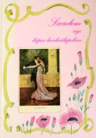 Szerelem régi képes levelezőlapokon. Szerk.: Karácsonyi Gréta. Bp., 1994, Postcard Bt. Gazdag képany...