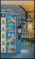 2007 Budapest bélyegem megszemélyesített ívsarki sor
