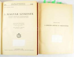 Sajó Elemér - Trummer Árpád: A magyar szikesek. Különös tekintettel vízgazdálkodás útján való haszno...