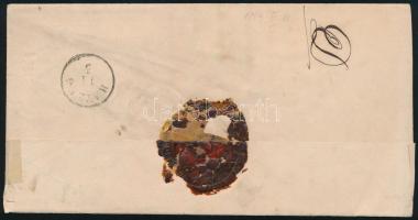 1869 Ex offo levél "PUJ" - Felső szállás
