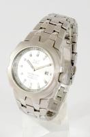 CAT férfi kvarc karóra, fém szíjjal, d: 40mm