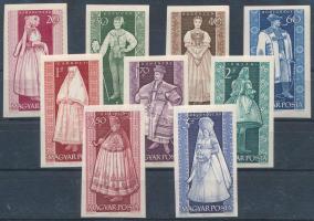 1963 Népviseletek II. vágott sor (10.000)
