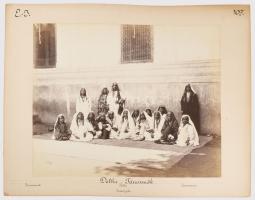 ca 1890 Samuel Bourne (1834-1912): India Fathpur Sikri, Agrától nyugatra Jama mecset Baland Darwa-ka...