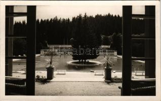 Felsőzúgó-fürdő, Ruzsbachfürdő, Bad Ober Rauschenbach, Kúpele Vysné Ruzbachy; fürdő / swimming pool,...