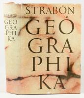 Strabón: Geógraphika. Bp., 1977, Gondolat. 15 színes térképpel illusztrált. Kiadói egészvászon-kötés...