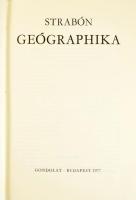 Strabón: Geógraphika. Bp., 1977, Gondolat. 15 színes térképpel illusztrált. Kiadói egészvászon-kötés...