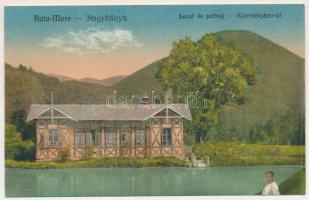 1940 Nagybánya, Baia Mare; Korcsolyázó tó / Lacul de patinaj / lake + "1940 Nagybánya visszatér...