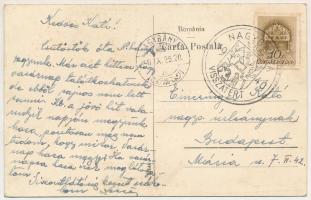 1940 Nagybánya, Baia Mare; Korcsolyázó tó / Lacul de patinaj / lake + "1940 Nagybánya visszatér...