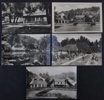 Miskolctapolca - 100 db MODERN kisalakú város képeslap (1950-60-as évek) Képzőművészeti Alap