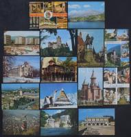 250 db MODERN erdélyi és román város képeslap / 250 modern Transylvanian and Romanian postcards