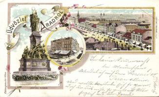 1898 Arad litho (EK)