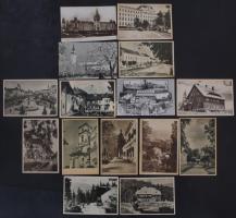200 db MODERN kisalakú erdélyi város képeslap (1950-60) / 200 modern Transylvanian town postcards (1...