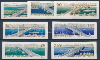 1964 Budapest hídjai vágott sor (15.000)