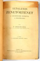 Szentimrényi Imre: Az ó- és középkori zene története. A zene története I. kötet. DEDIKÁLT! Bp., Szer...