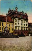 1913 Plzen, Pilsen; Radnice / town hall (EK)