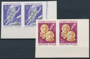 1965 Voszhod-2 vágott sor ívsarki párokban (8.000)