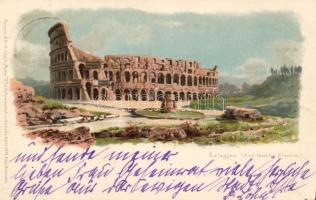 1899 Rome Colosseum Meissner & Buch litho