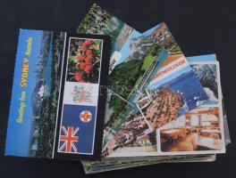 200 db MODERN külföldi város képeslap / 200 modern foreign town postcards
