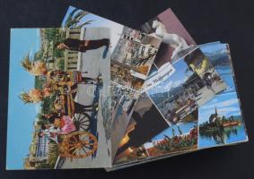 200 db MODERN külföldi város képeslap / 200 modern foreign town postcards