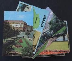200 db MODERN külföldi város képeslap / 200 modern foreign town postcards