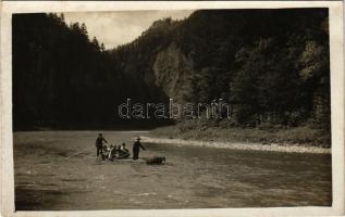 Pieniny, Dunajec / Pieninnen / rafting (fl)