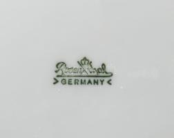 Rosenthal kínáló és 5 darab tál domború mintával, jelzett, 28,5x18 cm, d: 20 cm