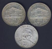 1992-94. 200Ft Ag "MNB" (2x) + "Deák" (1x) T:2,2-,3