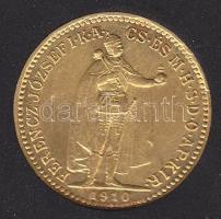 1910. 10K Au 3,387g T:2+ tanúsítvánnyal!