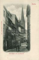 Szczecin with the St Jacob Cathedral