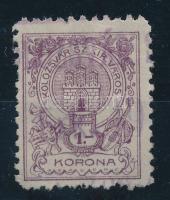 1913 Kolozsvár 1K helyi illetékbélyeg