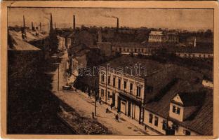 1916 Bohumín, Bogumin, Oderberg; Oderberg-Bhf., Stephaniestraße / street (small tear)