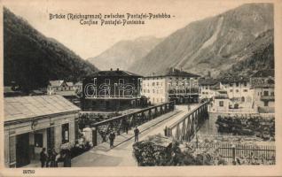 Pontebba the bridge to Pontafel