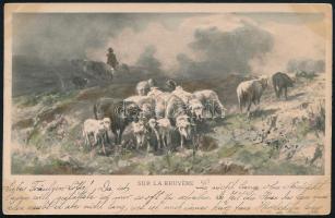 1902 Képeslap Viktória-fejes bélyegekkel, a halála után majdnem egy évvel felhasználva! "QUEBEC...