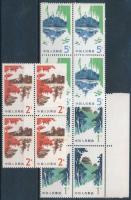 1979/1980 Nyári palota, Peking sor 4-es tömbökben Mi 1491-1493