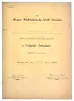 1955. "Szolgálati Érdemérem" zománcozott, ezüstözött bronz kitüntetés mellszalagon, eredet...