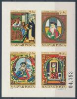 1970 Bélyegnap vágott blokk