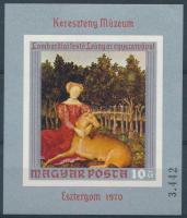 1970 Festmények IX. vágott blokk