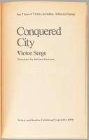 Victor Serge: Conquered City. 1978, Writers and Readers. Angol nyelven. Kiadói papírkötés