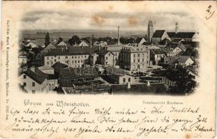 1898 Bad Wörishofen, Totalansicht, Kurhaus / spa (EB)