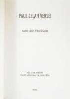Paul Celan versei. Ford.: Marno János. Bp., 1996, Enigma. Kiadói papírkötés