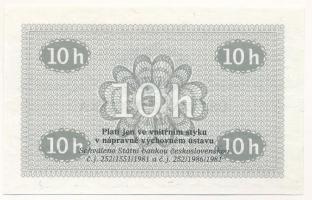 Csehszlovákia 1986. 10h (börtönpénz) vízjeles papíron T:UNC
Czechslovakia 1986. 10 Halerů (prison m...