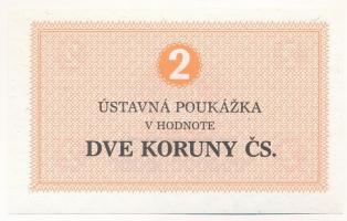 Csehszlovákia 1986. 2K (börtönpénz) vízjeles papíron T:UNC
Czechslovakia 1986. 2 Koruny (prison mon...