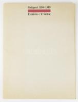Budapest 1890-1919. L'anima e le forme. [Milano, 1981, Electa], 11 t. (eredetileg 12 t.) Olasz ...