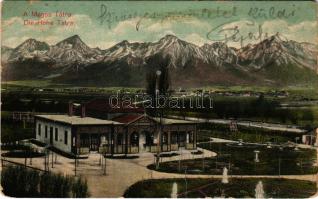 1911 Tátra, Magas-Tátra, Vysoké Tatry; Kávéház / café (EB)