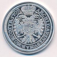DN "Magyar tallérok utánveretben - I. József tallérja 1709" jelzetlen Ag emlékérem kapszul...