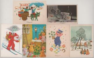 50 db MODERN grafikai képeslap / 50 modern graphic art postcards