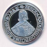 DN "Magyar tallérok utánveretben - III. Ferdinánd tallérja 1637" jelzetlen Ag emlékérem ka...